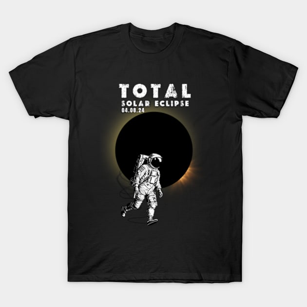 Astronomy Lovers! Total Solar Eclipse 2024 Totality 04.08.24 T-Shirt by graphicaesthetic ✅